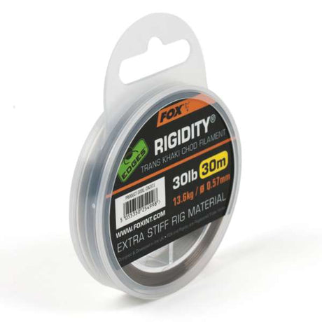 Fox Rigidity Chod Filament Trans Khaki 0,57mm 30m