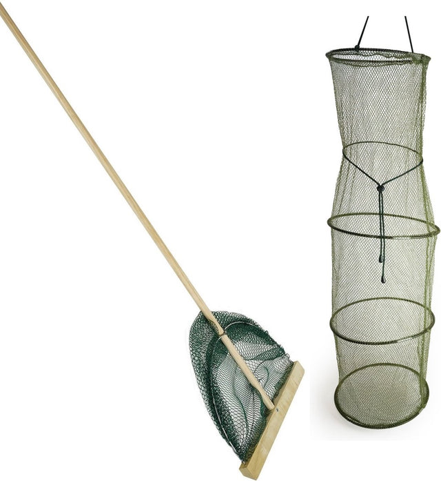 Eurocatch Garnelenfang-Set – Kescher & Bewahrungsnetz