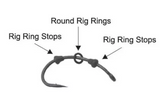 Faith Rig Ring Stops – 10 Stück für Karpfen- & Boilie-Rigs