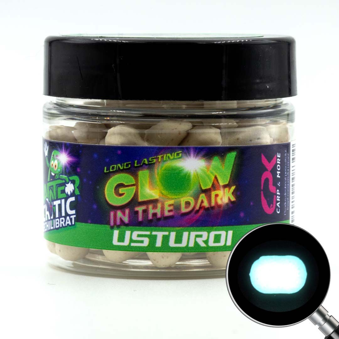 CPK Wafter Glow In The Dark  8×10 mm 15 g – UV Karpfenköder