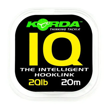 Korda IQ Fluorocarbon Hooklink 20lb 20m