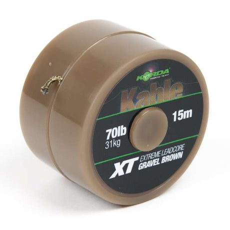 Korda Kable XT Extreme Leadcore 31,8kg 15m Braun