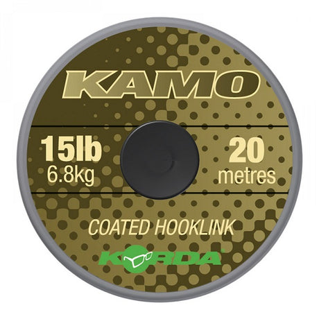 Korda Kamo Coated Hooklink 20m 6.8kg