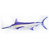 Gaby Blauer Marlin Kissen 118cm