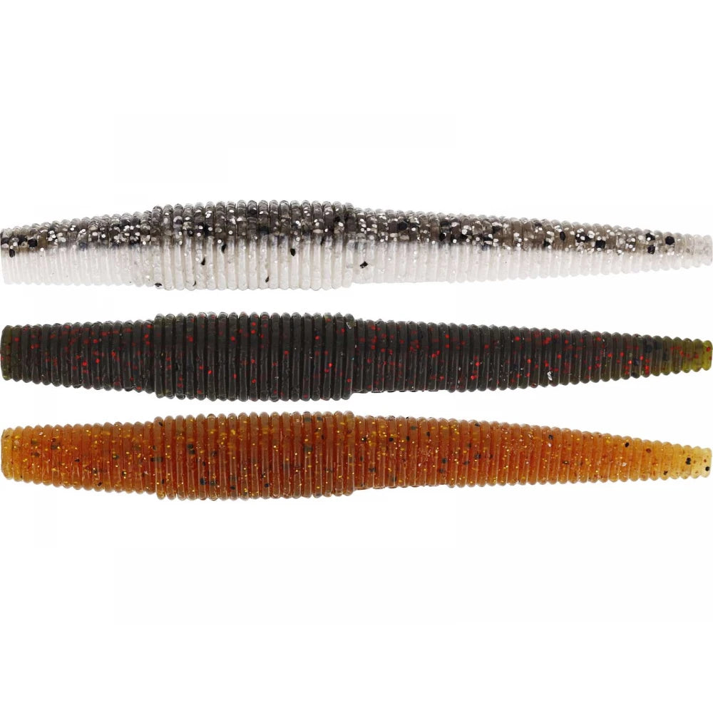 Westin Ned Worm 7 cm 3 g – 7er Set Softbaits für Raubfische
