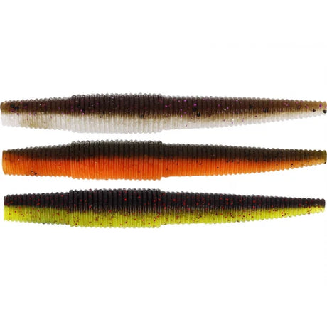 Westin Ned Worm 7 cm 3 g – 7er Set Softbaits für Raubfische