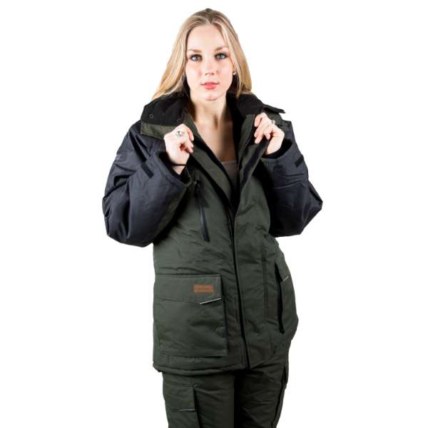 X2 Northpole Expedition Wärmeanzug Grün/Schwarz XXXL