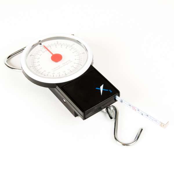 X2 Basis Waage mit Maßband – 22 kg
