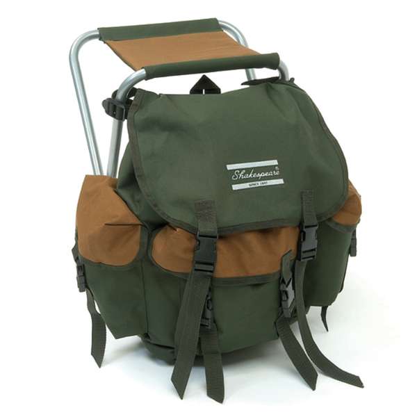 Shakespeare Angelstuhl mit Rucksack