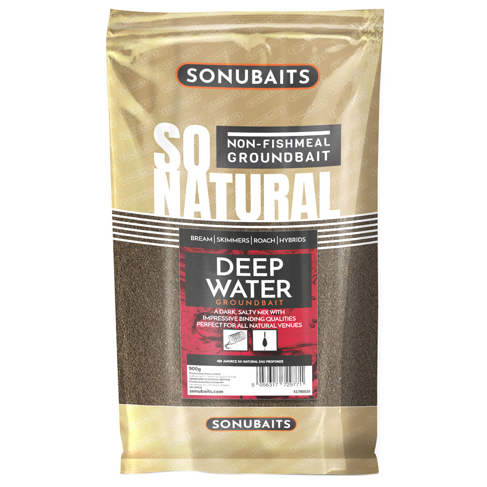 Sonubaits So Natural River Grundfutter – ideal für Rotaugen & Fließwasser