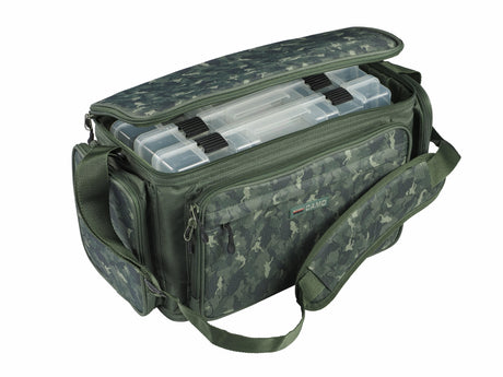 Mitchell MX Camo Tackle Stacker Tasche M – inkl. 3 Boxen