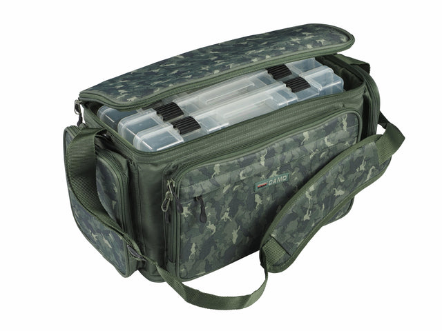 Mitchell MX Camo Tackle Stacker Tasche M – inkl. 3 Boxen